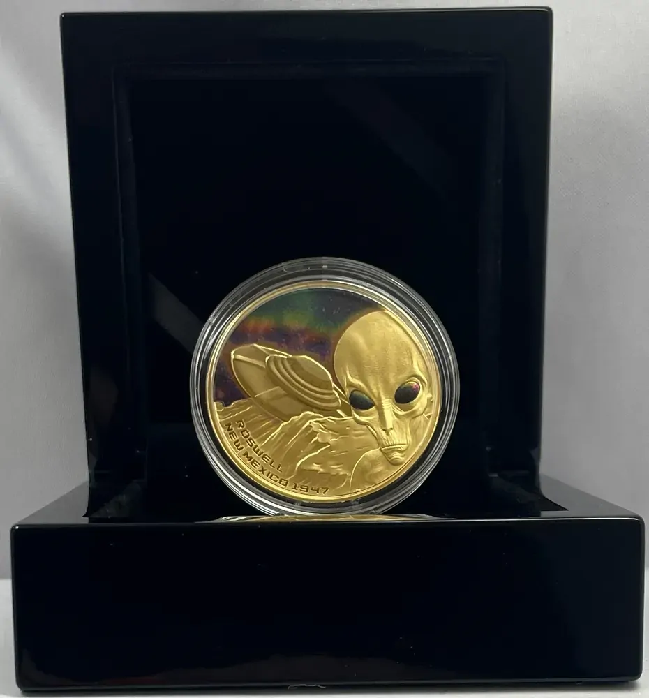Niue 2022 Gold 1 Ounce Proof Coin Roswell product image