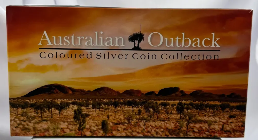 2015 Silver 1/2oz Proof 3 Coin Set Outback Coloured Coin Collection product image