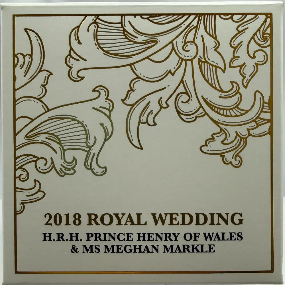 2018 Proof Gold 1/4 ozt Coin Henry and Meghan Wedding product image