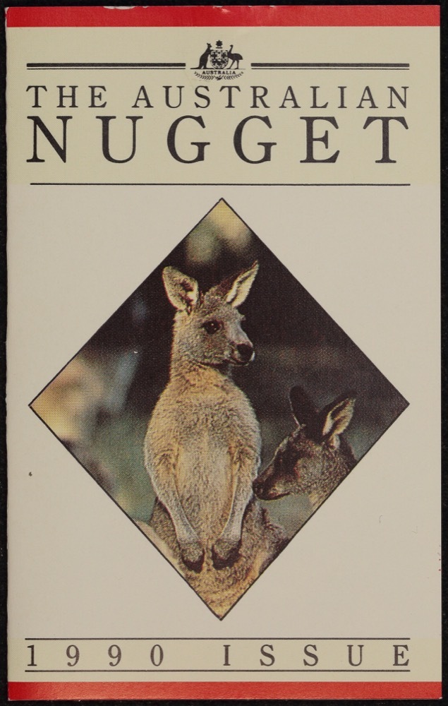 1990 Tenth Ounce Gold Proof Coin Kangaroo Nugget product image