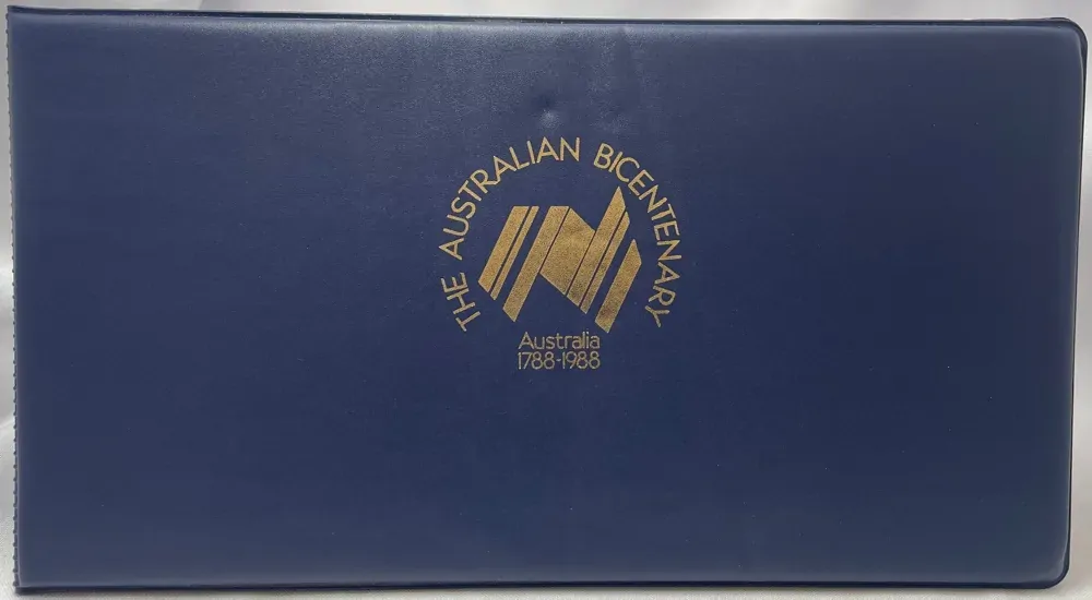 Stokes Mint 1988 Sterling Silver Medallion Folder Bicentennial of Australia product image