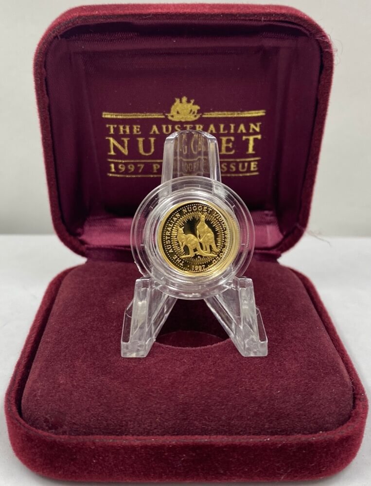 1997 Gold Tenth Ounce Proof Kangaroo Nugget product image