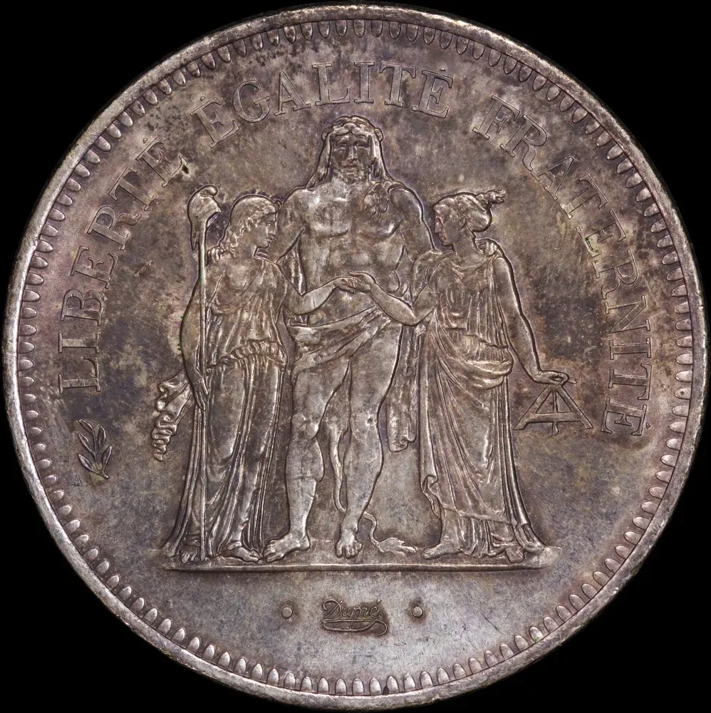 France 1978 Silver 50 Franc KM# 941.1 Choice Uncirculated product image