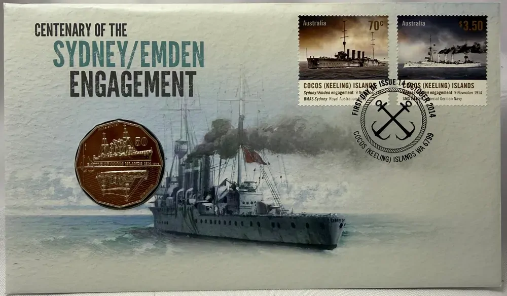 2014 50 Cent PNC Centenary of Sydney + Emden product image