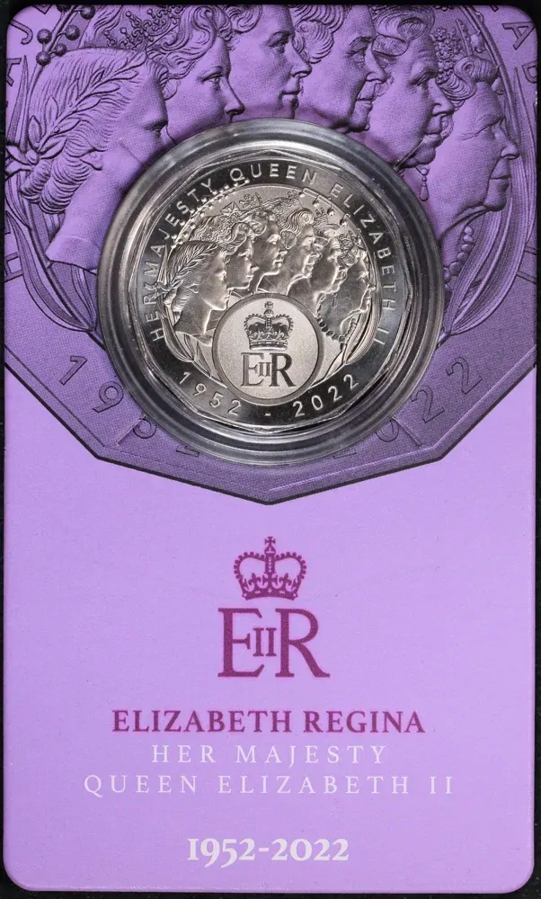 2023 50 Cent Uncirculated Coin Elizabeth Regina 1952-2022 product image