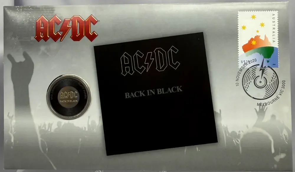 2020 20 Cent PNC AC/DC - Back in Black product image
