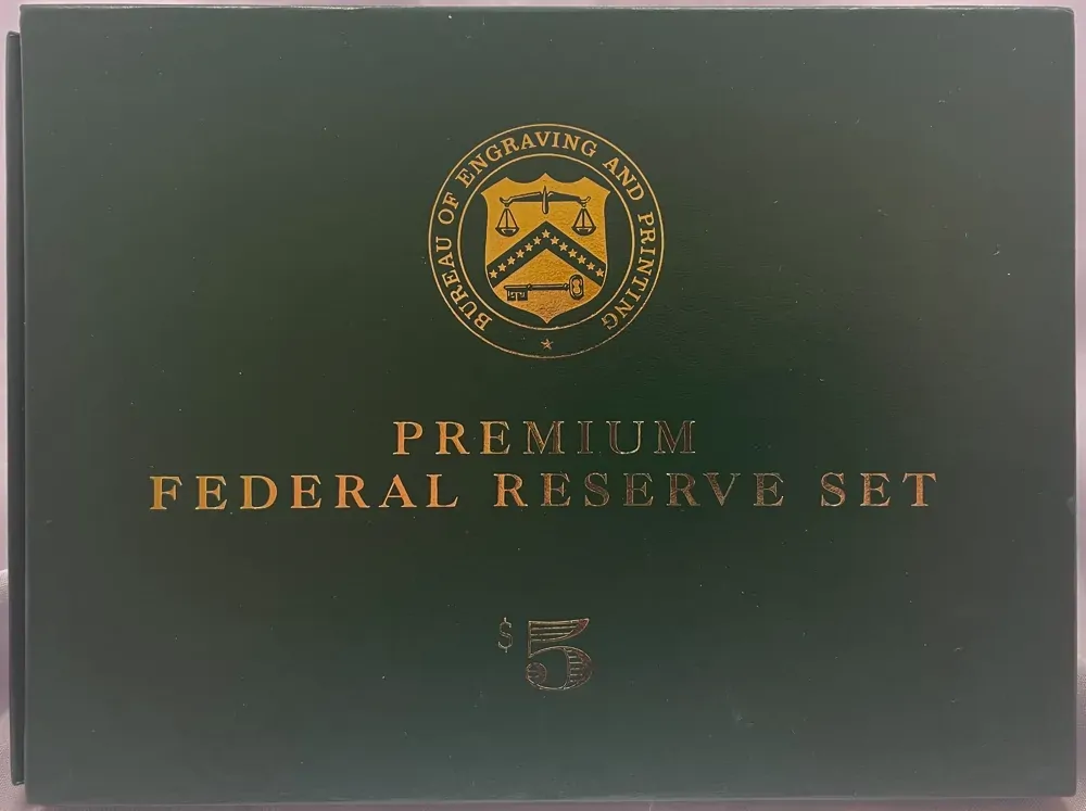 United States 1999 5 Dollar Premium Federal Reserve Set  product image