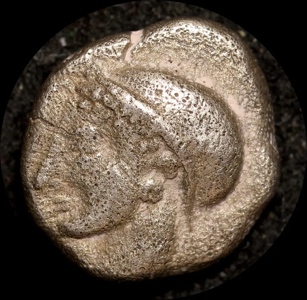 Phokia Silver Hemiobol Ca525Bc Good VF product image