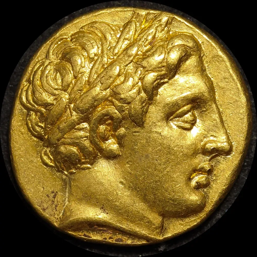 Ancient Greece (Macedonia) 340-328 BCE Gold Stater Philip II Extremely Fine product image