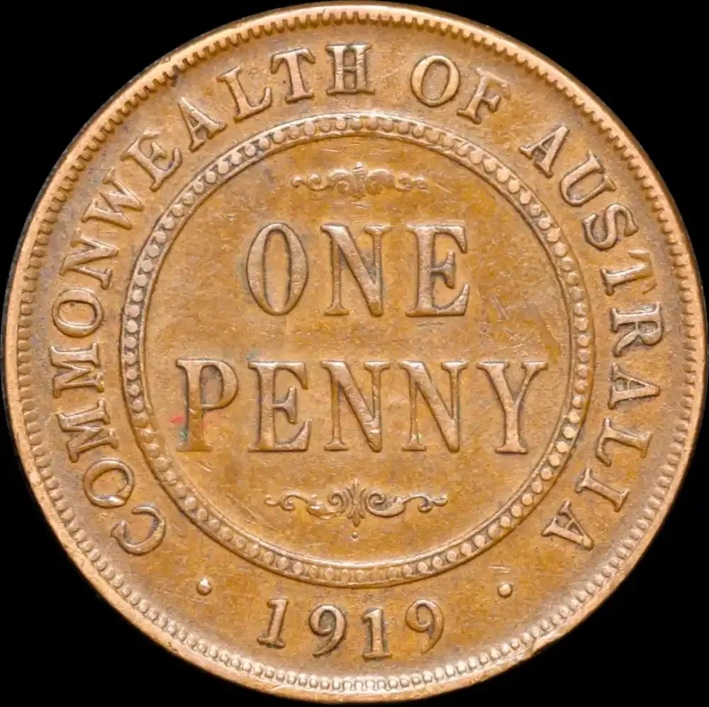 1919 Penny Dot Below good VF product image
