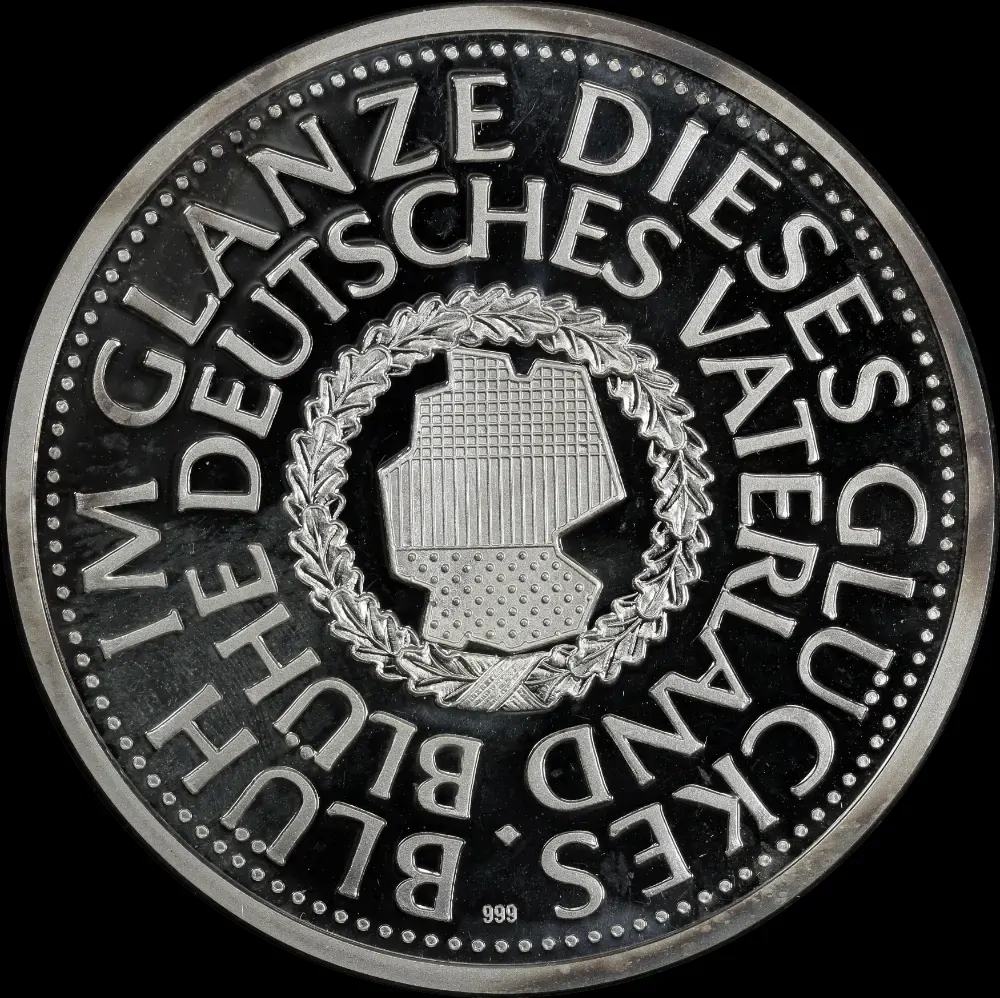 Germany 1990 Silver Medallion Reunification product image