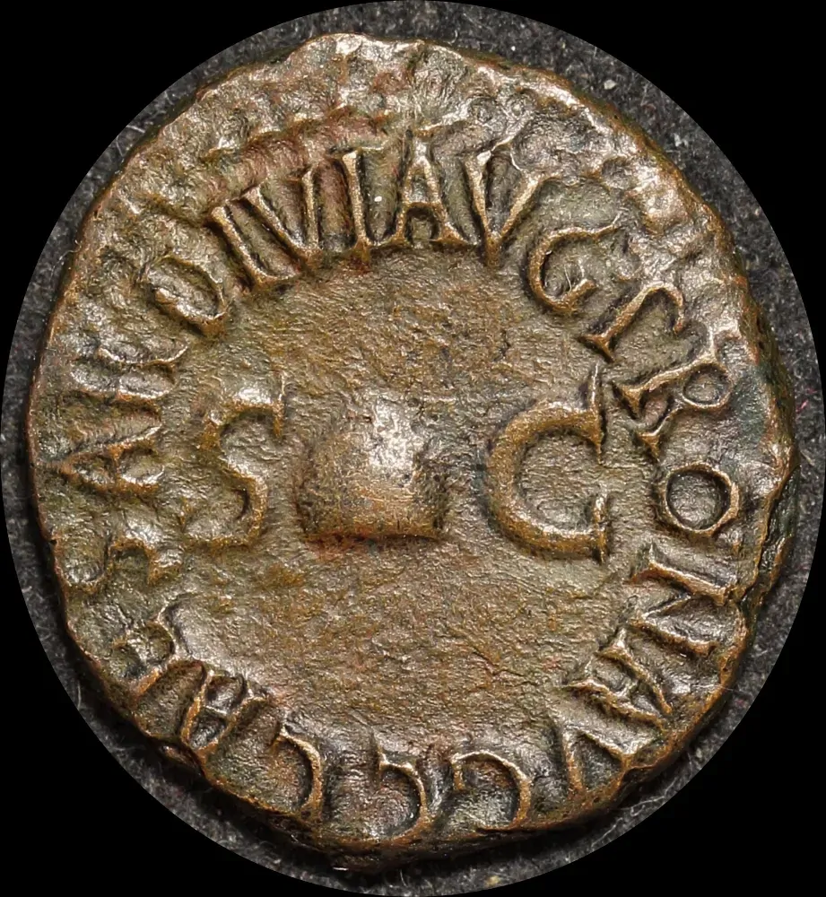 Ancient Rome (Imperial) 37 - 41 BCE Gaius Caligula Bronze Quardans BMCRE #79 Very Fine product image