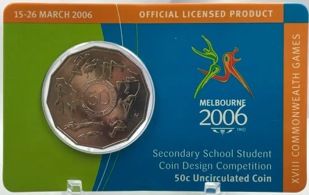 2006 50 Cent Commonwealth Games Student Design product image