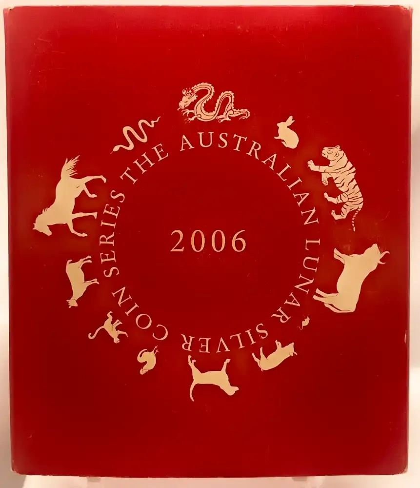 2006 Silver Lunar One Ounce Proof Coin Dog product image