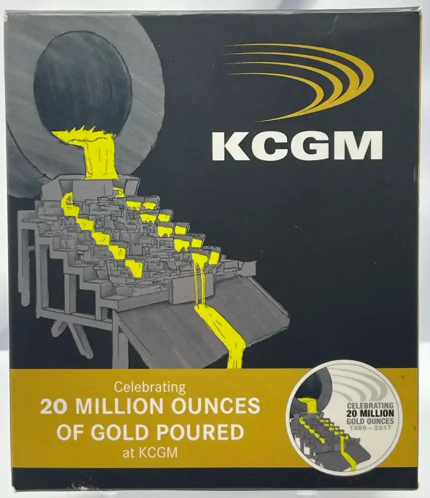 2017 Silver 1 Ounce Medallion KCGM 20 Million Ounces product image