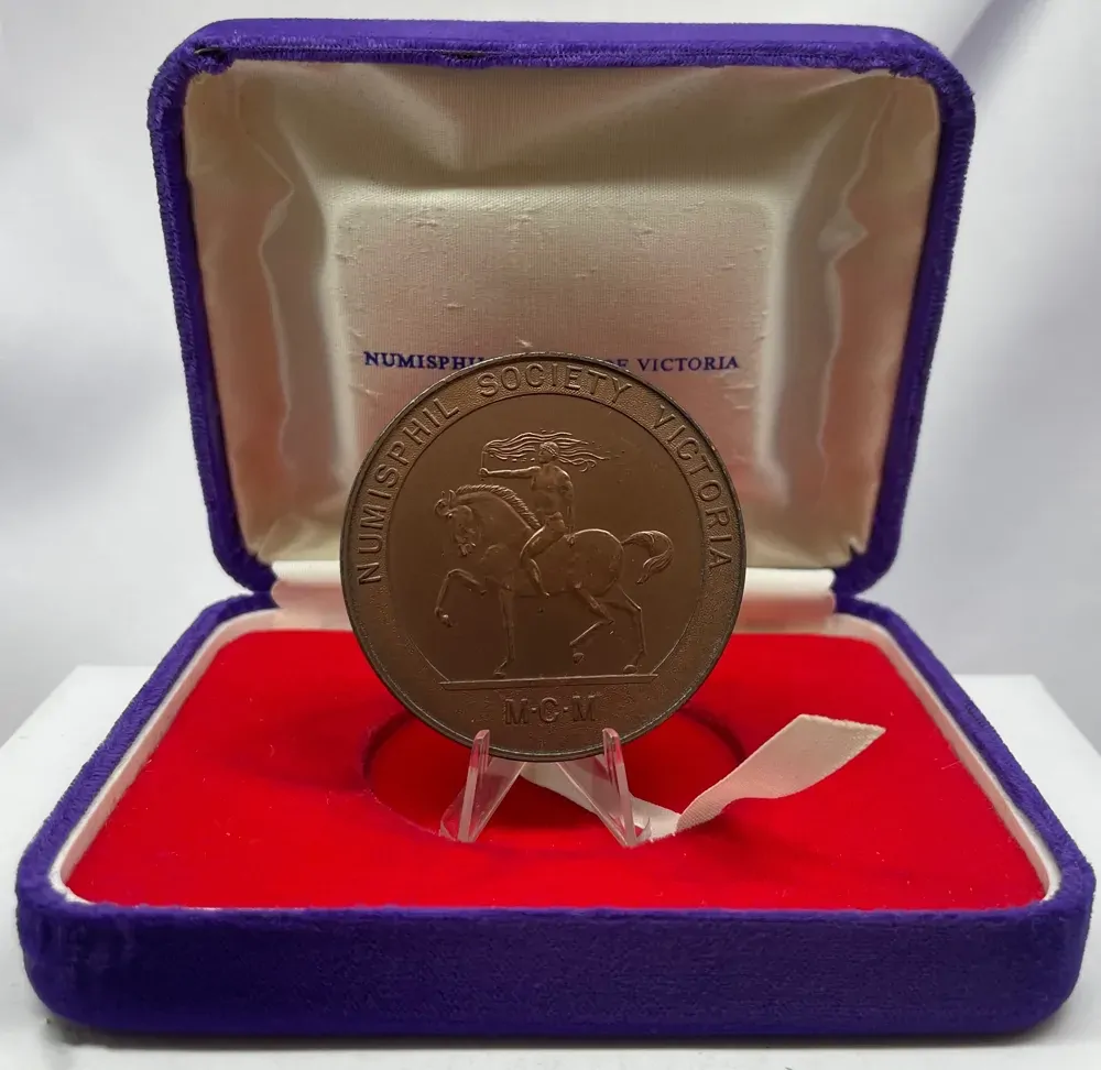 1977 Bronze Medal Numisphil Society of Victoria product image