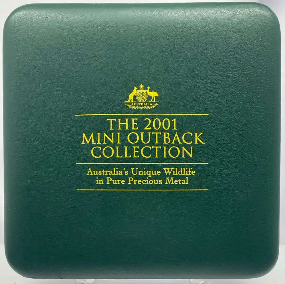2001 Gold Platinum Silver Proof Coin Set Mini Outback Collection product image