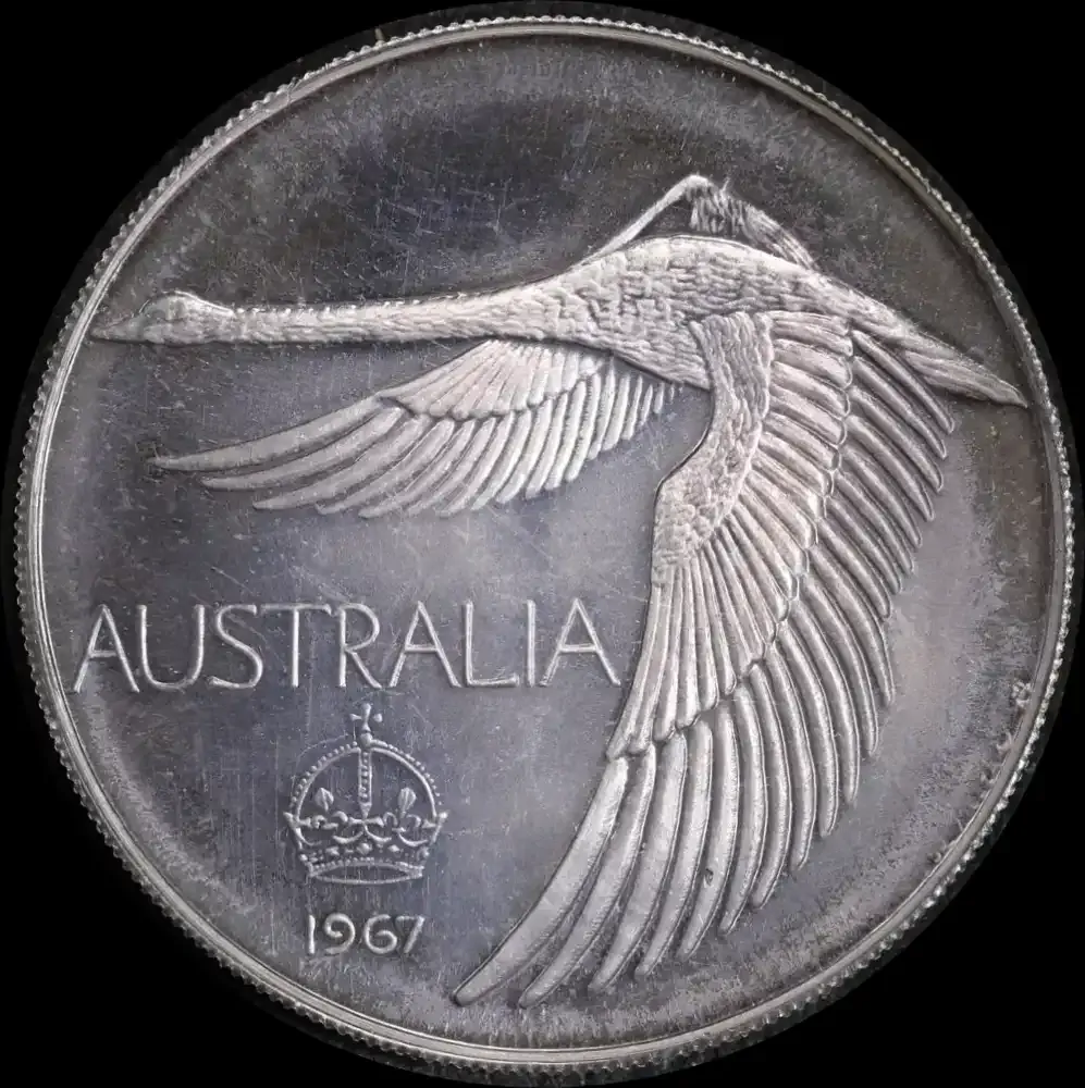 1967 Unofficial Pattern Swan Dollar Uncirculated product image