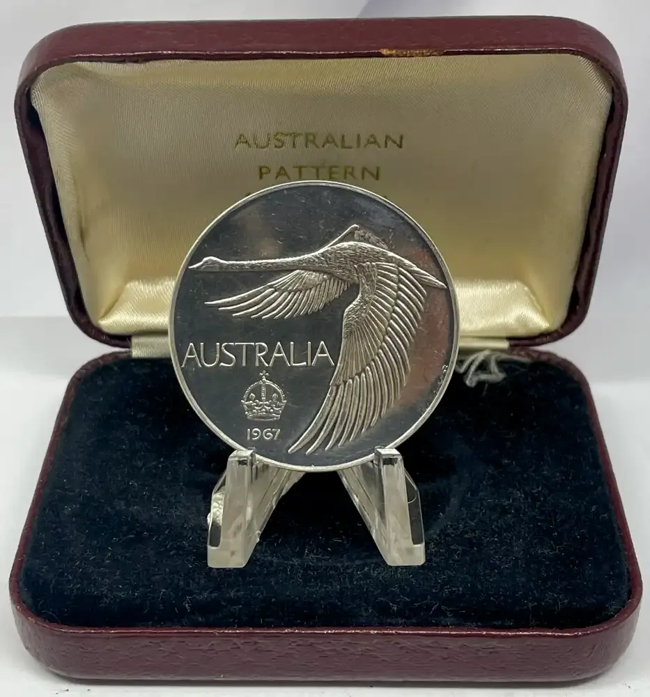1967 Unofficial Pattern Swan Dollar Proof with Box product image