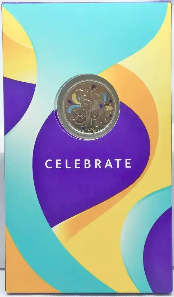 2025 50 Cent Uncirculated Coin Celebrate product image
