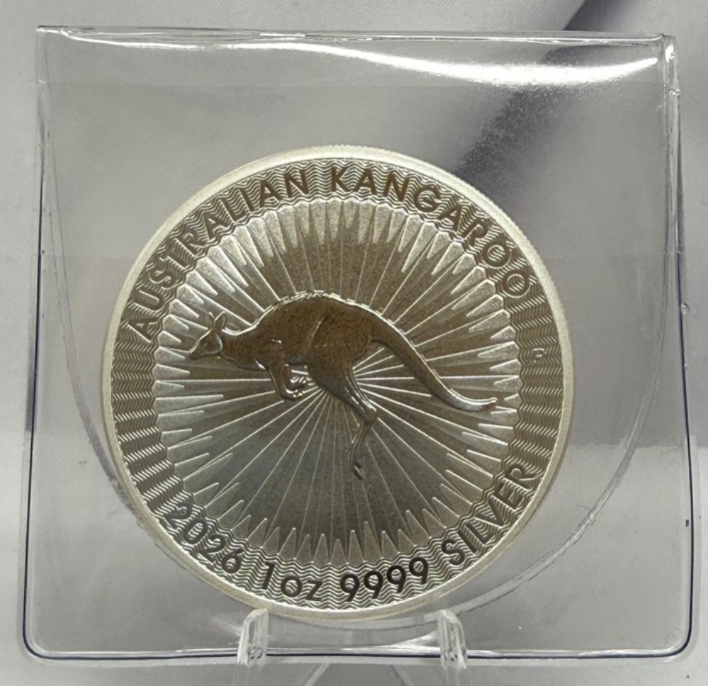 2026 Silver 1oz Unc Coin Red Kangaroo product image