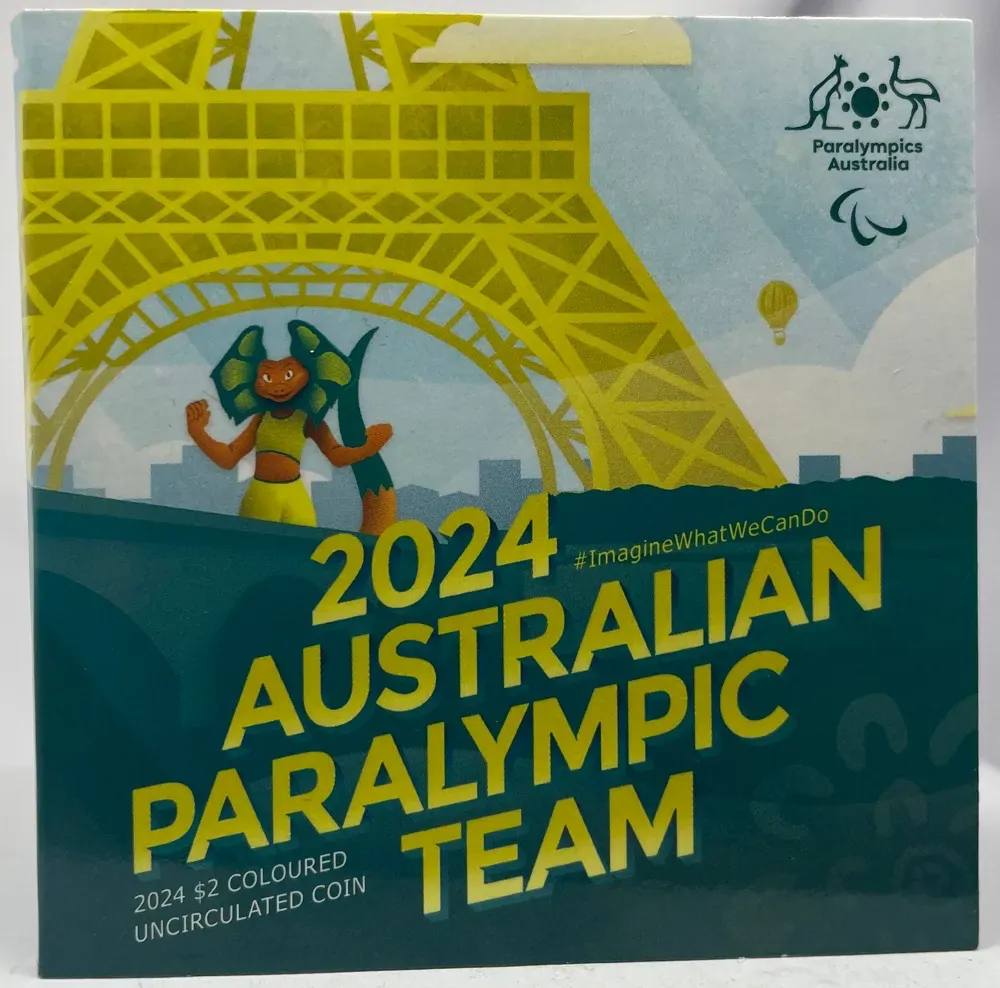 2024 Coloured 2 Dollar Uncirculated Coin Collection Paralympic Team product image