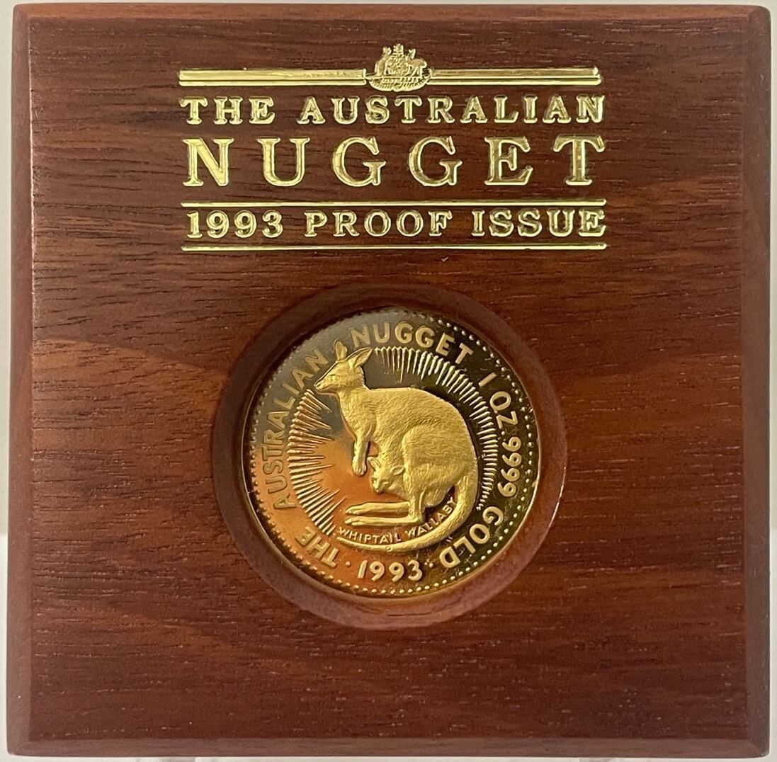 1993 Gold One Ounce Proof Coin Whiptail Wallaby product image