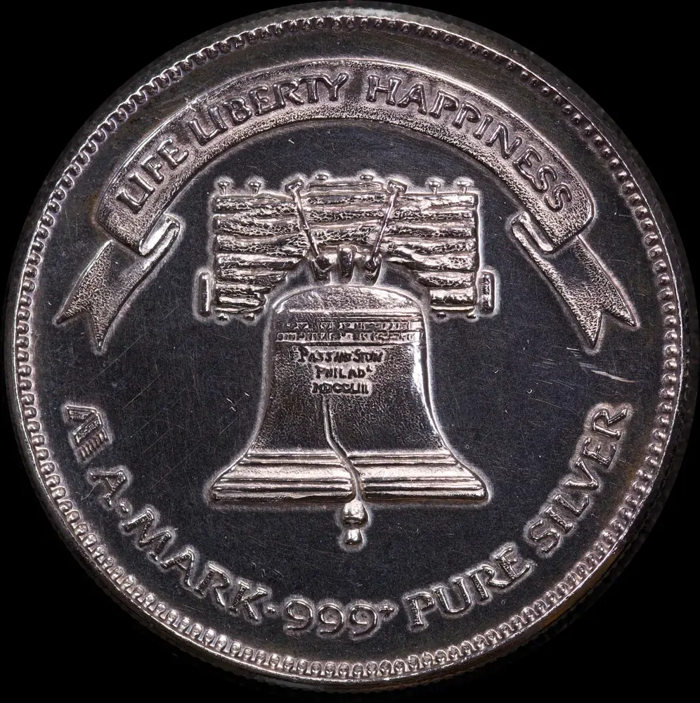 United States 1982 Silver 1 Ounce Round Liberty Bell | Sterling