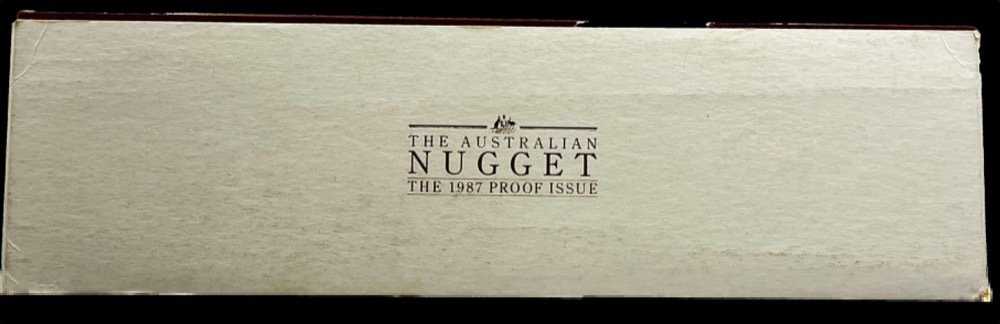 Australia 1987 Perth Mint Gold Four Coin Proof Set Famous Nuggets product image