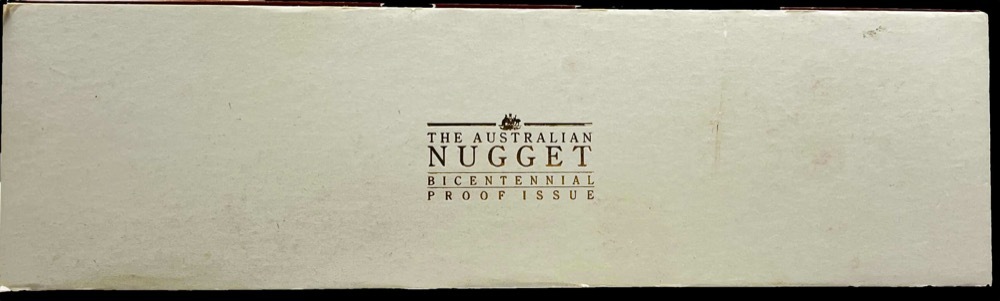 1988 Perth Mint Gold 4 Coin Proof Set (1oz to 1/10oz) Famous Nuggets product image