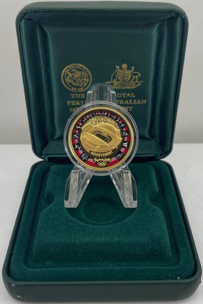 2000 Gold Olympic Proof Coin - Achievement product image