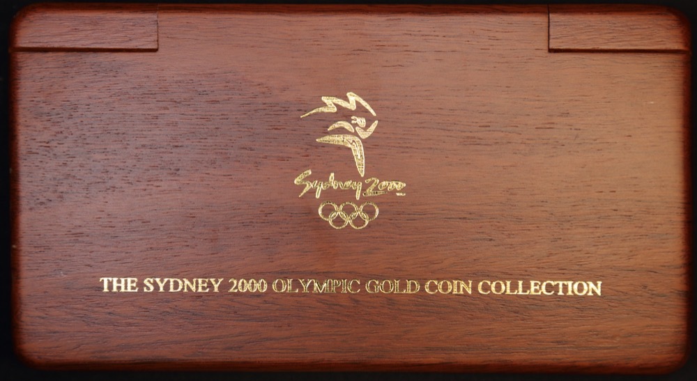 Australia Sydney 2000 Gold Olympic Proof 8 Coin Set product image