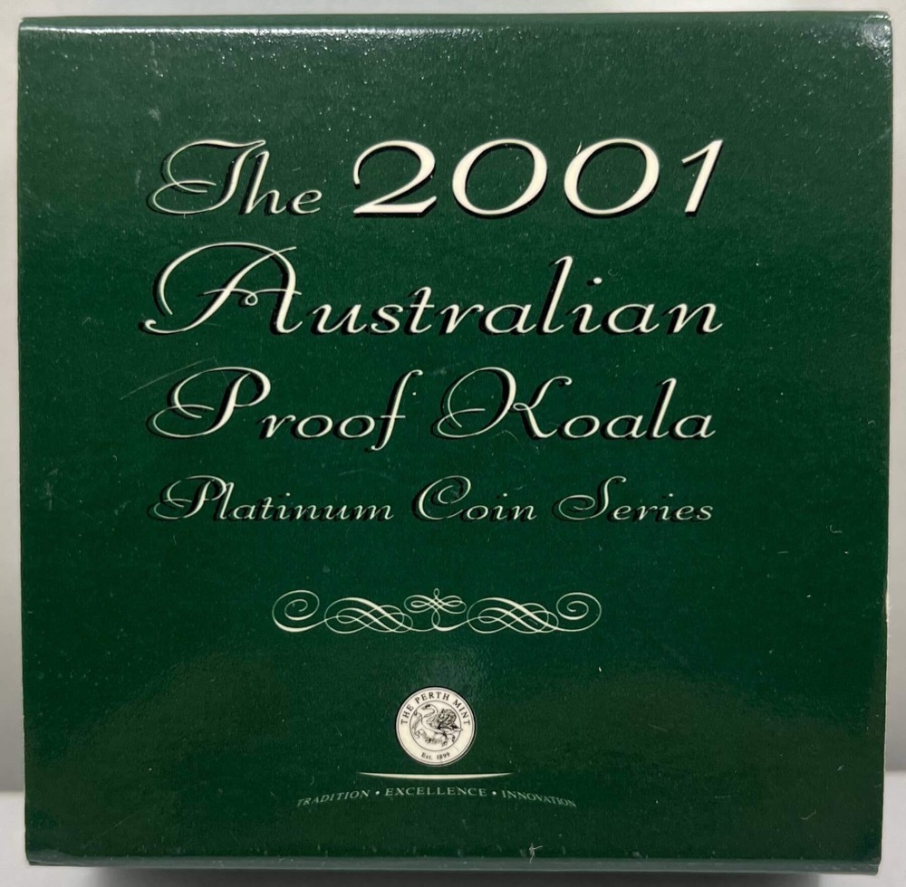 2001 Platinum Tenth Ounce Proof Coin Koala product image
