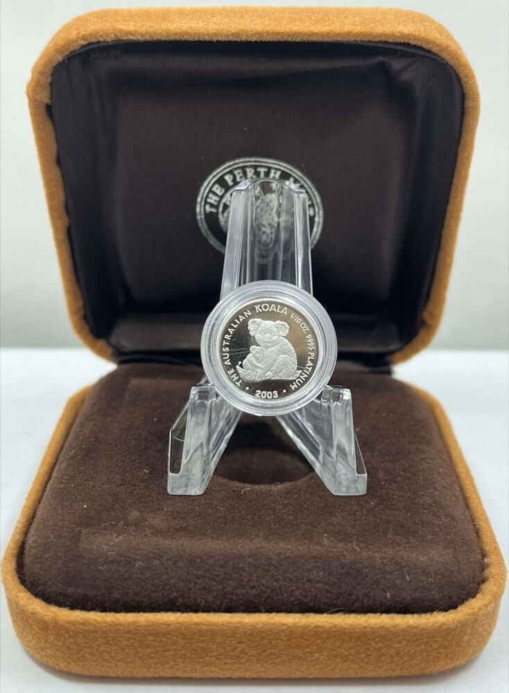 2003 Platinum Tenth Ounce Proof Coin Koala product image