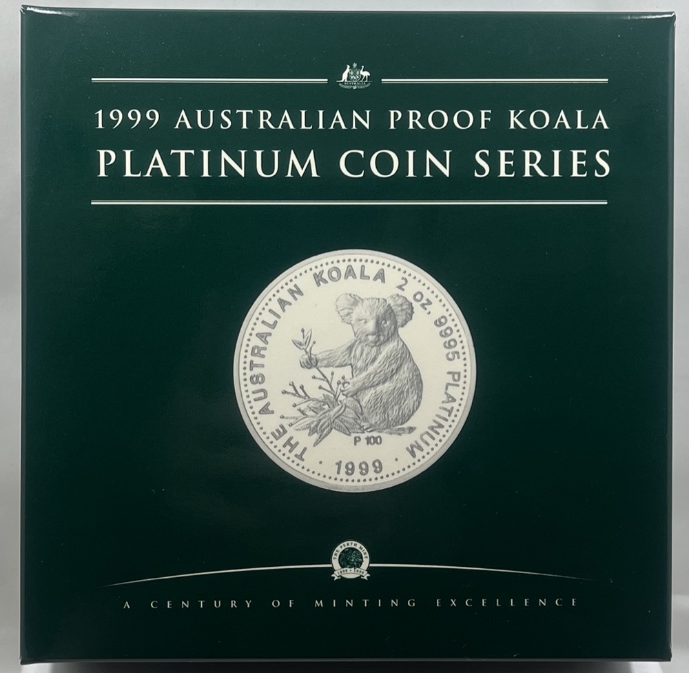 1999 Platinum Two Ounce Proof Coin Koala product image