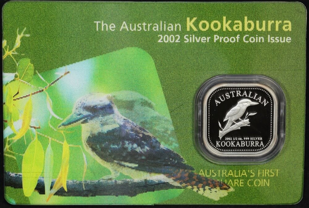 2002 Silver Half Ounce Kookaburra Proof Coin product image
