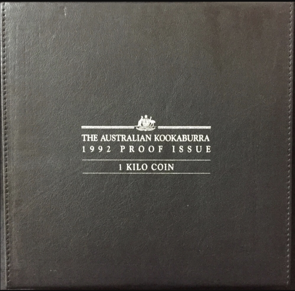 1992 Silver 1 Kilogram Proof Coin Kookaburra product image