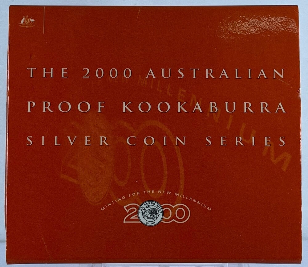 2000 Silver One Ounce Proof Kookaburra Coin product image