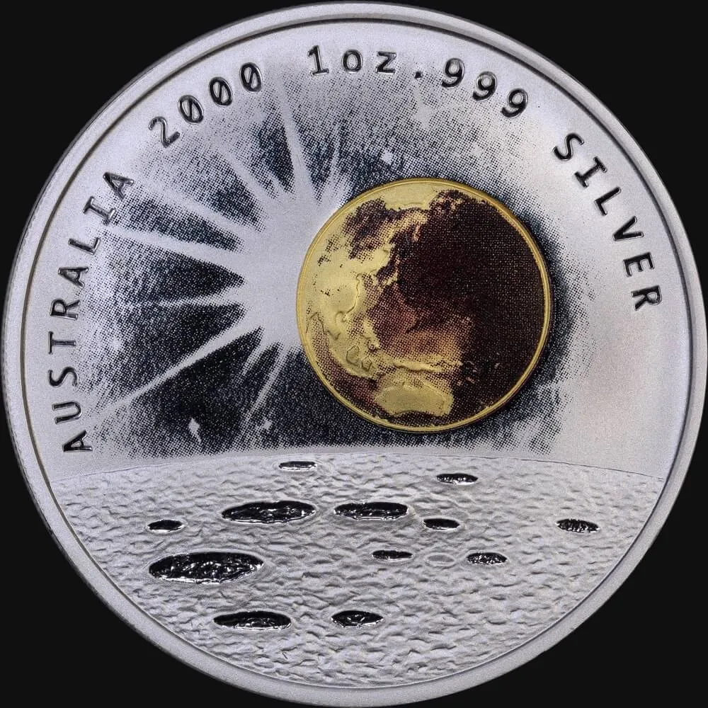 2000 Silver One Ounce Proof Coin Millennium product image
