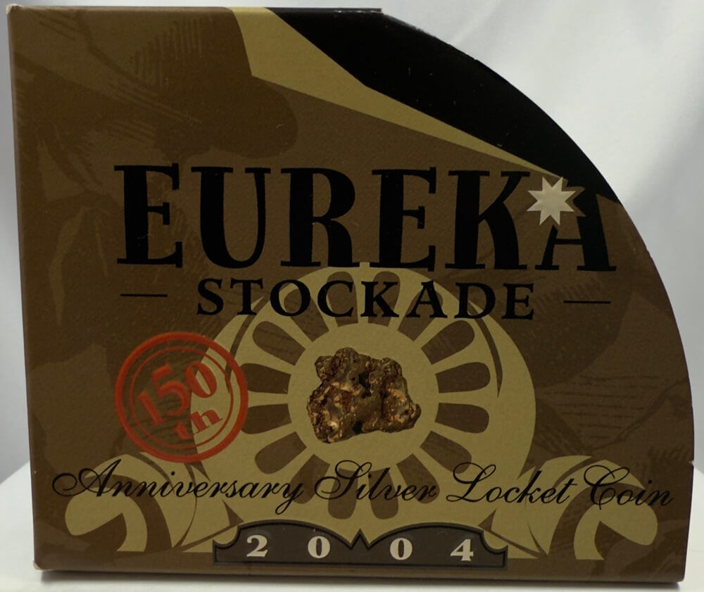 2004 Silver One Ounce Proof Coin Eureka Stockade Gold Locket product image