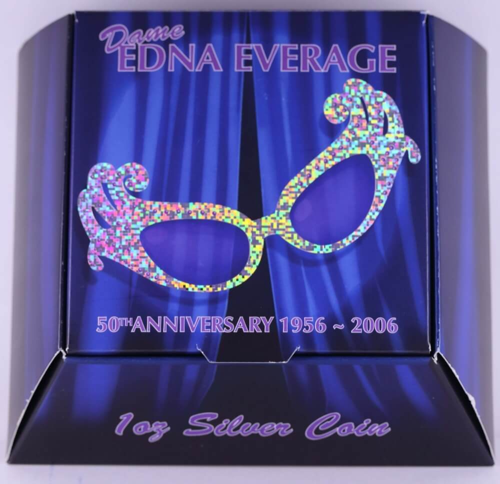 2006 Silver One Ounce Proof Coin Dame Edna product image