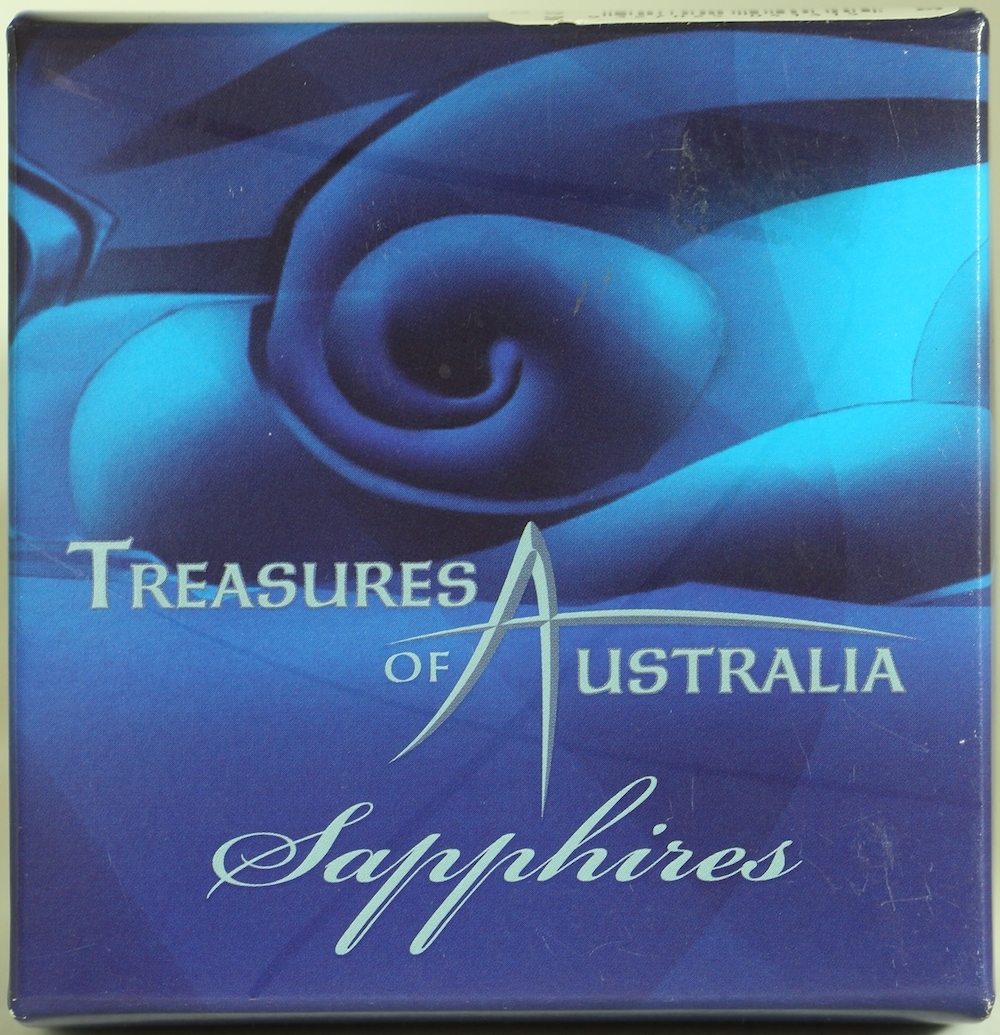 2007 Silver One Ounce Proof Coin Treasures Of Australia - Sapphires product image