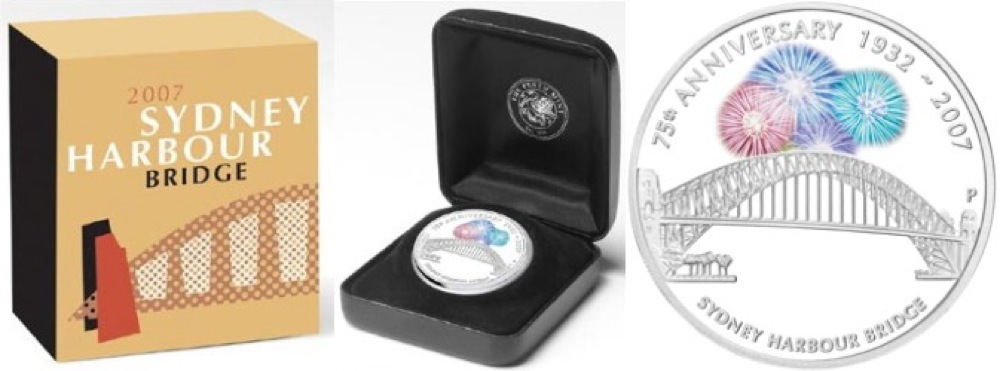 2007 Silver One Ounce Proof Coin Sydney Harbour Bridge product image