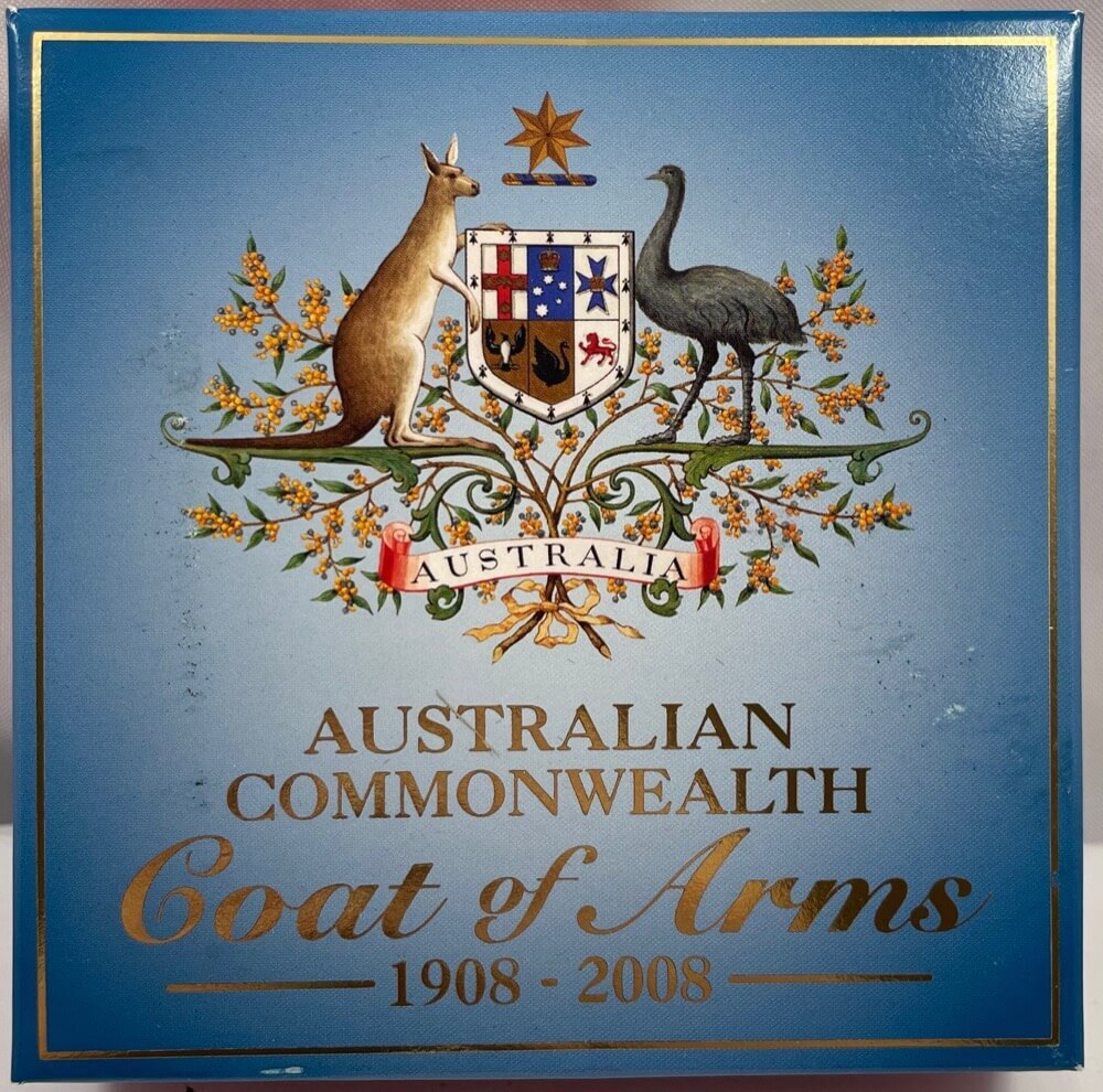 2008 Silver One Ounce Proof Coin Coat Of Arms product image