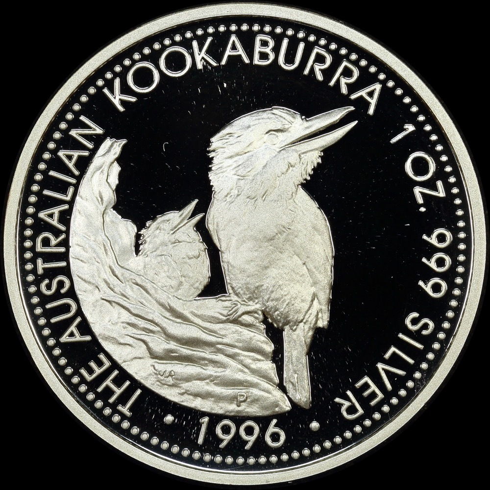 1996 Silver One Ounce Proof Coin Kookaburra product image