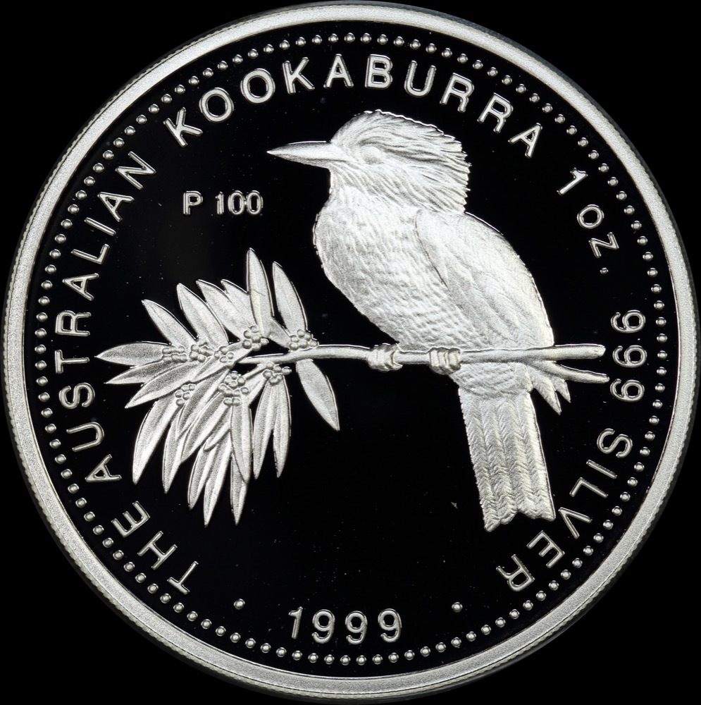 1999 Silver One Ounce Proof Coin Kookaburra product image