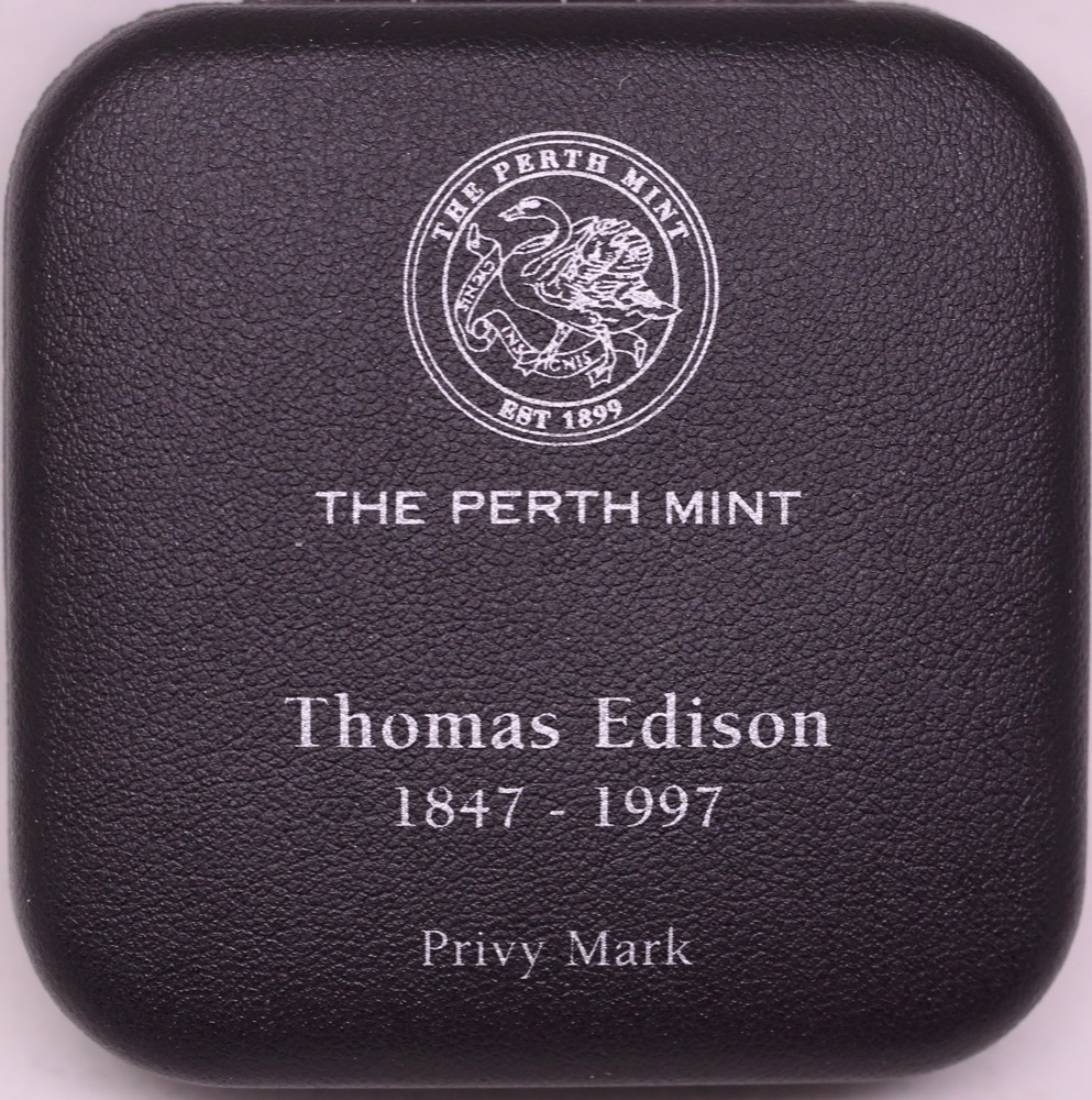 1997 Silver One Ounce Unc Privy Mark Edison product image