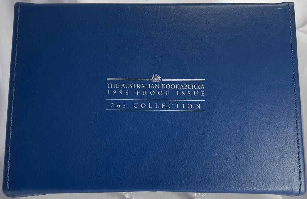 1998 Silver Proof Two Coin Set (2oz 1oz) Kookaburra product image