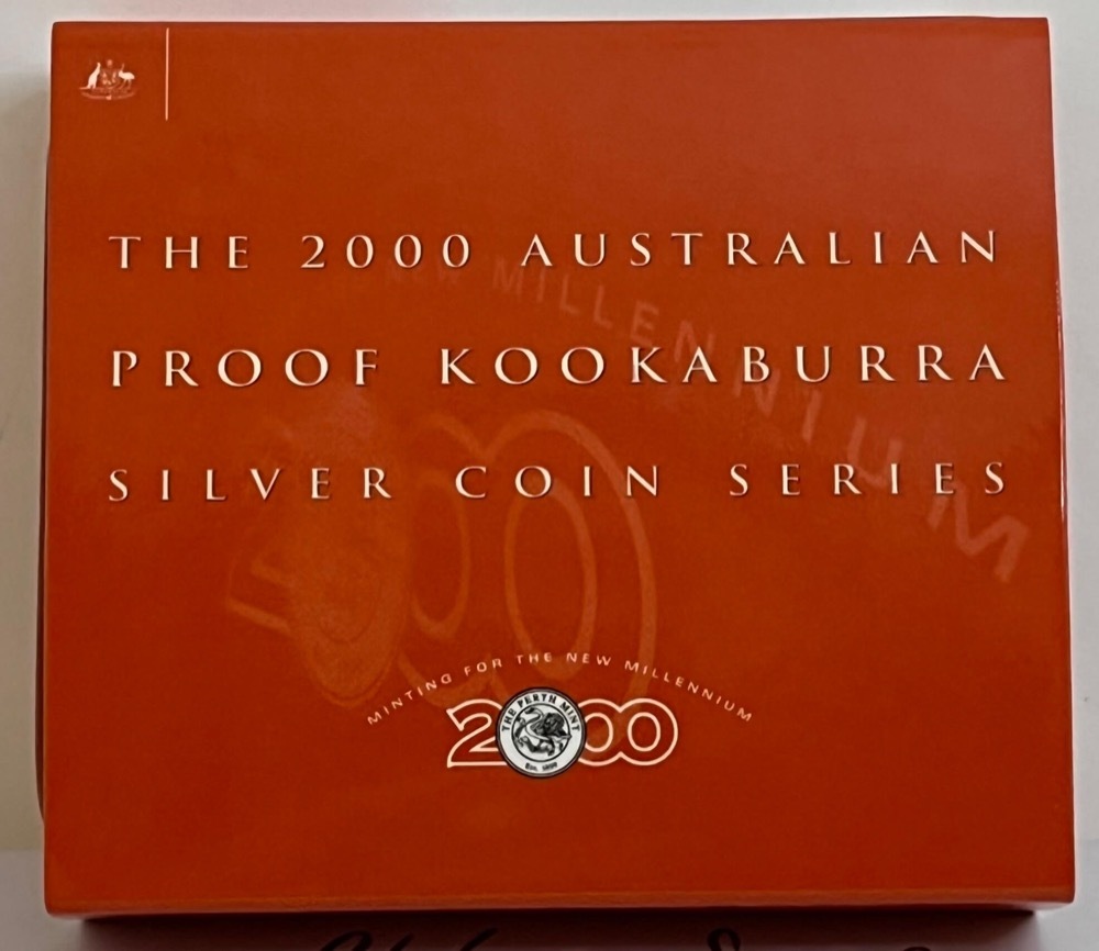2000 Silver Two Ounce Proof Coin Kookaburra product image