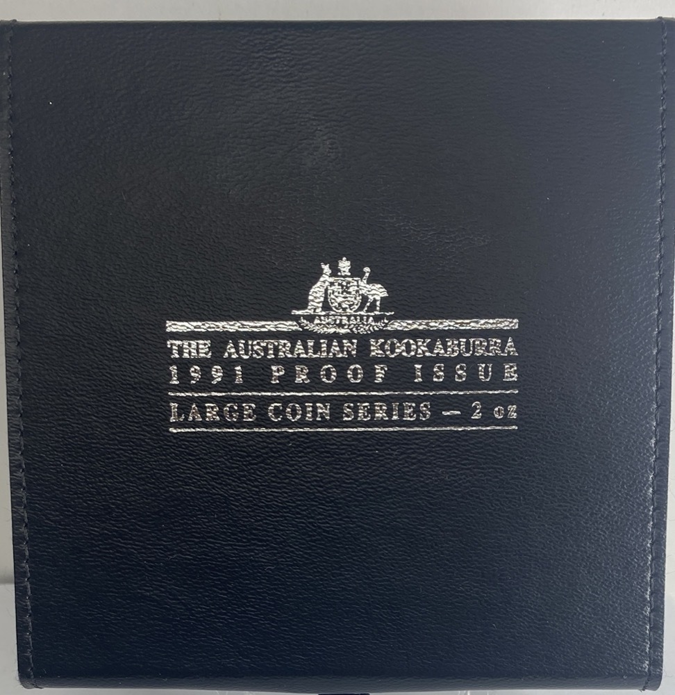 1991 Silver Two Ounce Proof Coin Kookaburra product image